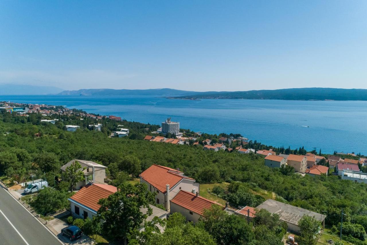 Villa Antani With Heated Pool, Sauna & Jacuzzi Crikvenica Exterior foto